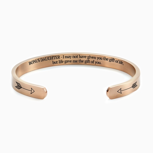 Bonus Daughter Cuff Bracelet
