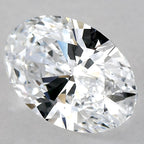 E Color VS Clarity 6 Carat Oval Cut Lab Grown Diamond