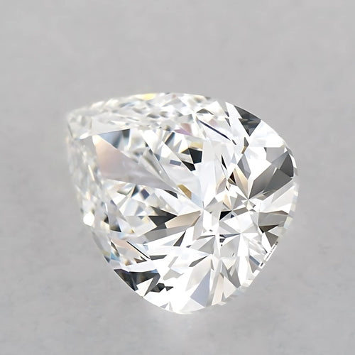 H Color SI Clarity 5 Carat Pear Cut Lab Grown Diamond