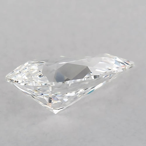 H Color SI Clarity 5 Carat Pear Cut Lab Grown Diamond