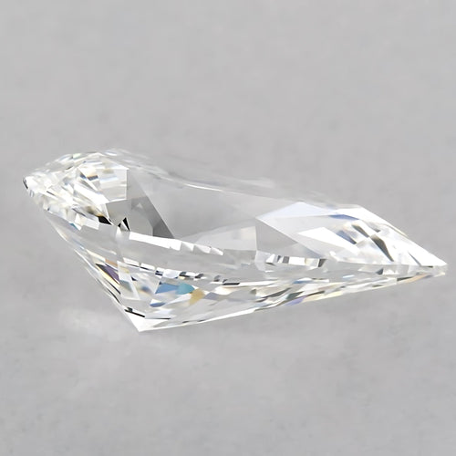 H Color SI Clarity 5 Carat Pear Cut Lab Grown Diamond