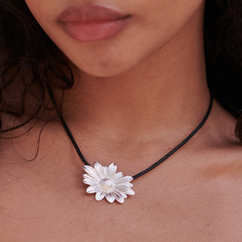 Pendant Necklace on Black Cord