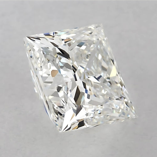G Color VVS Clarity 9 Carat Princess Cut Lab Grown Diamond