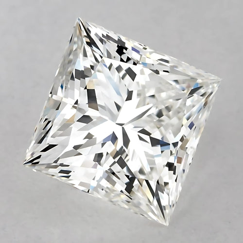 G Color VS Clarity 10 Carat Princess Cut Lab Grown Diamond