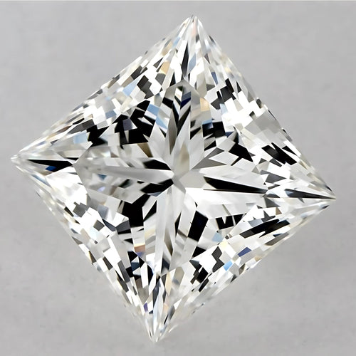 H Color VVS Clarity 9 Carat Princess Cut Lab Grown Diamond