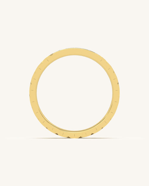 Textured Shine Ring