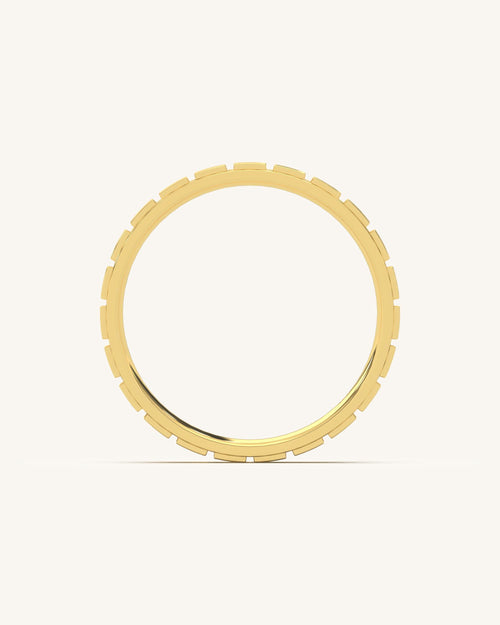 Block Pattern Ring
