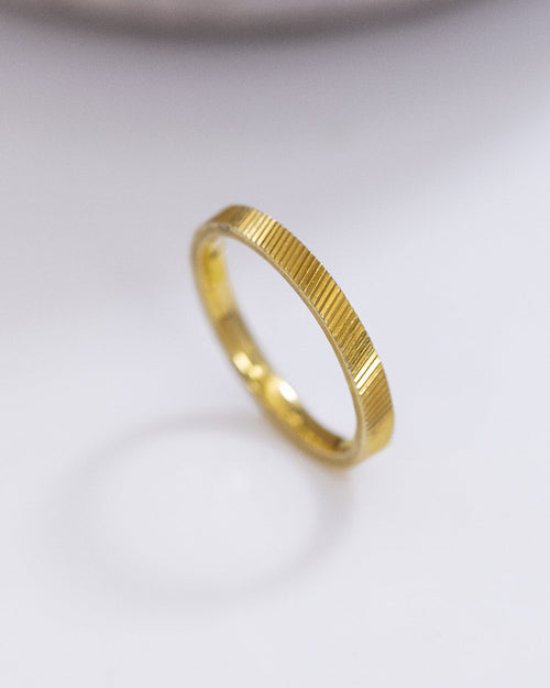 Slant Cut Ring