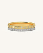 Modern Double Layer Ring