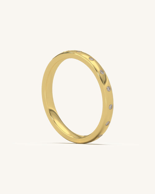 Polished Dot Ring