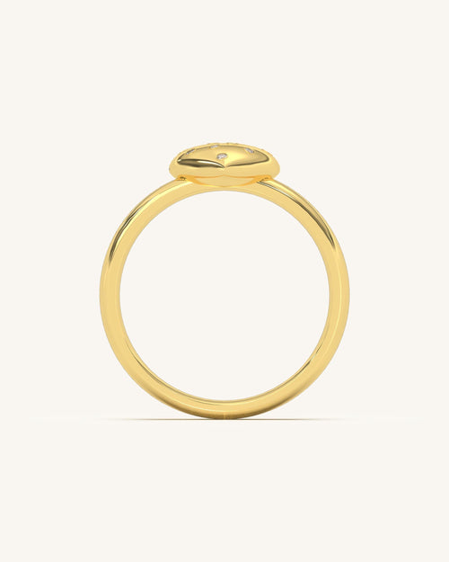 Sparkling Heart Ring