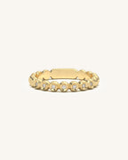 Beaded Diamond Ring