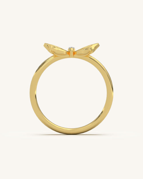 Textured Wing Ring