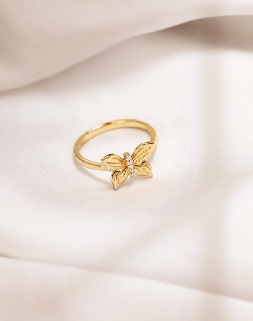 Textured Wing Ring