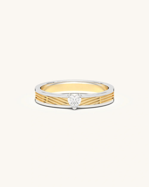 Romantic Heart Wave Band