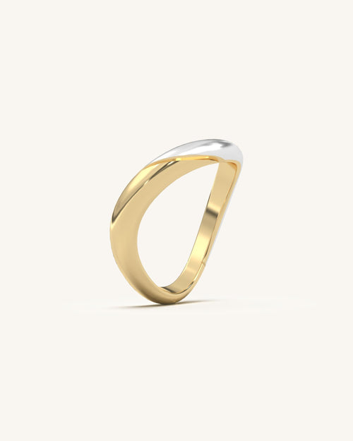 Matte Gold Ring
