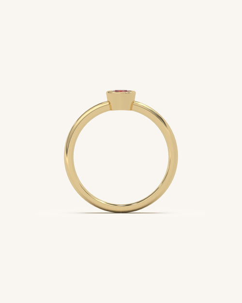 Petite Ruby Ring