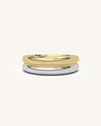 Curved Line Ring