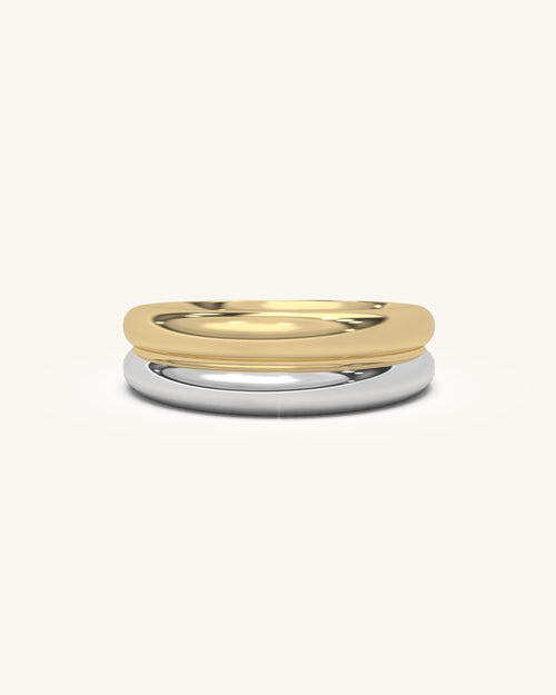 Curved Line Ring