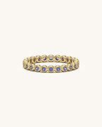 Blue Stone Band Ring