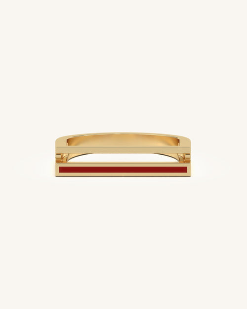 Red Accent Ring