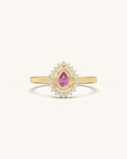 Teardrop Sparkle Ring