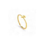 Dainty Stacking Letter Ring
