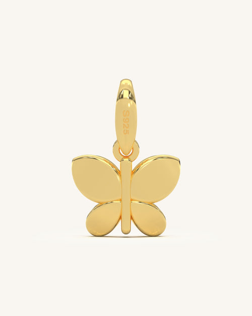 Full Diamond Butterfly Pendant