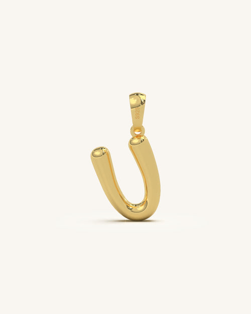 U Initial Pendant