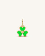 Green Flower Pendant