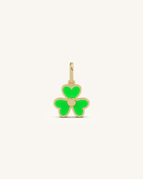 Green Flower Pendant