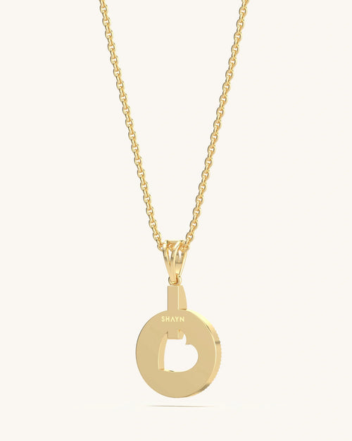 Arrow Gold Pendant