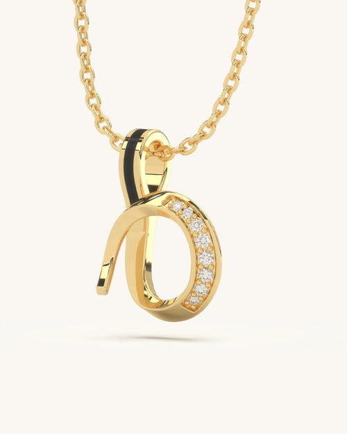 B Loop Necklace