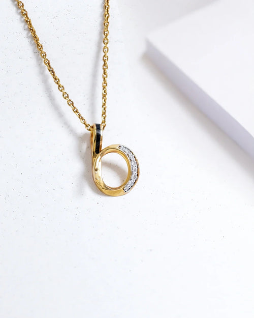 B Loop Necklace