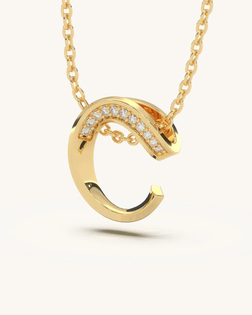 C Arc Necklace