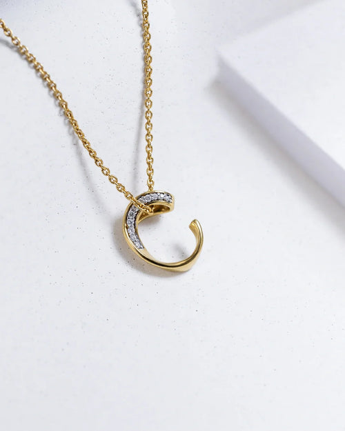 C Arc Necklace