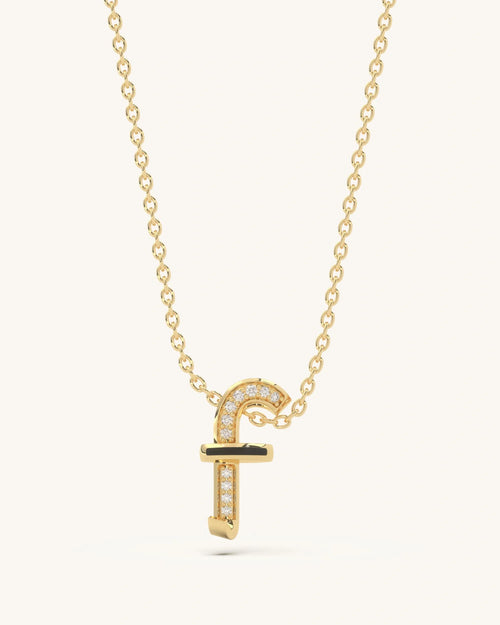 F Bar Necklace