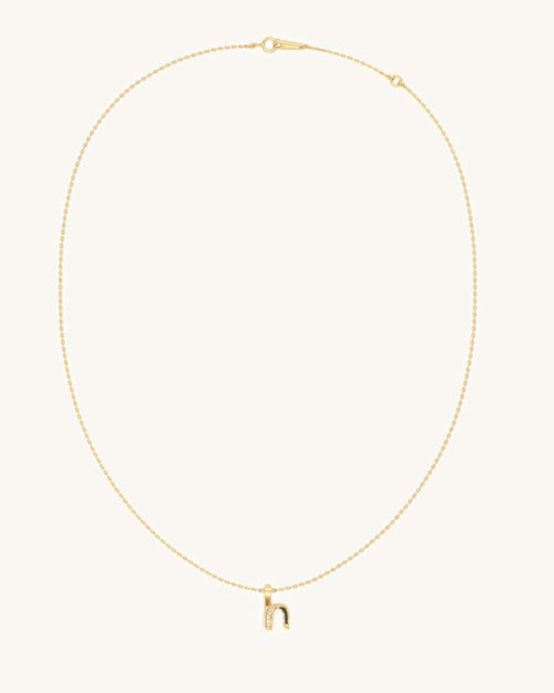 H Bend Necklace
