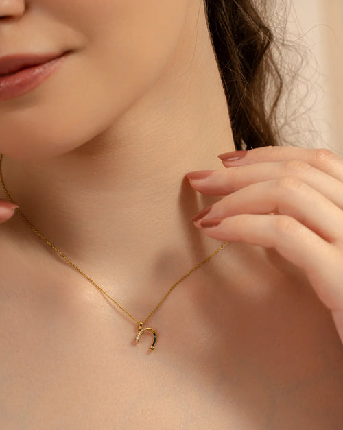 N Dip Necklace