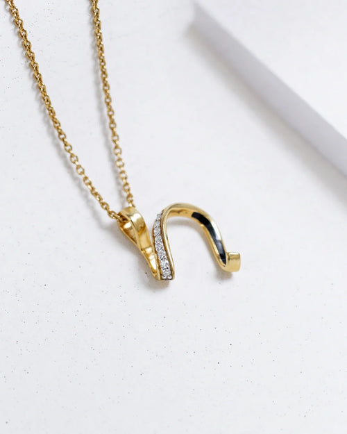 N Dip Necklace