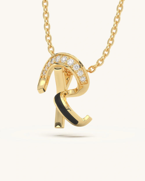 R Flick Necklace