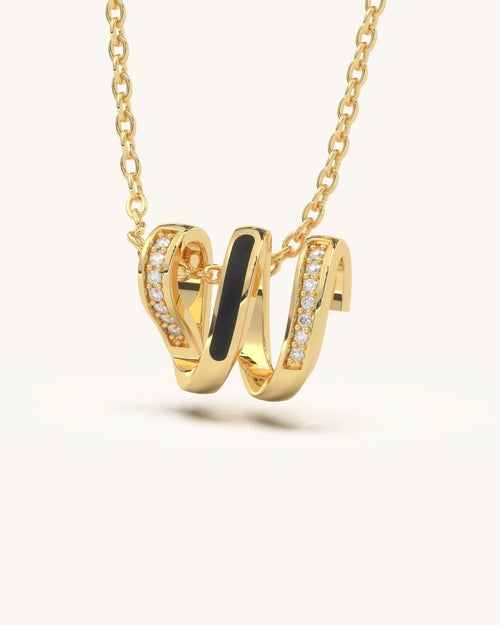 W Loop Necklace