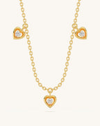 Mini Hearts Necklace