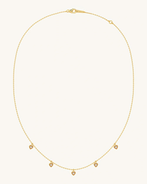 Mini Hearts Necklace