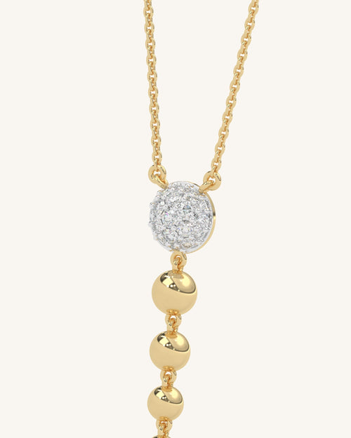 Drop Ball Necklace
