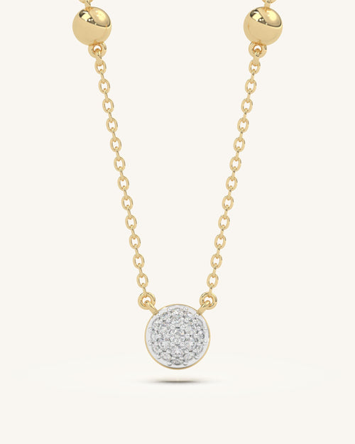 Minimal Bead Necklace