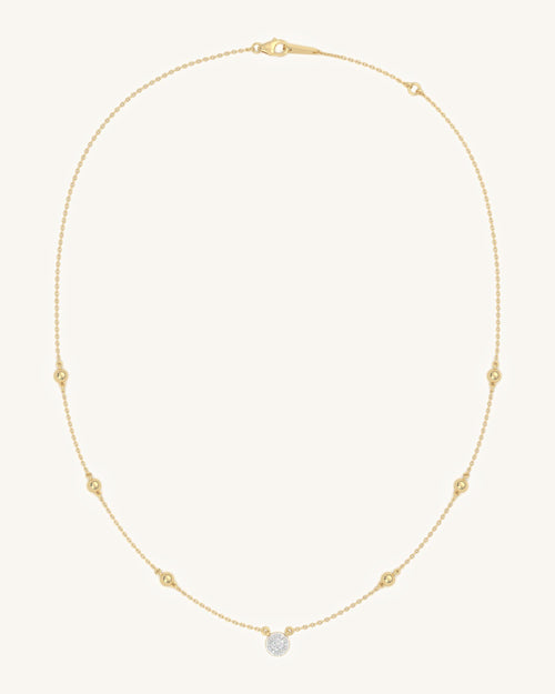 Minimal Bead Necklace