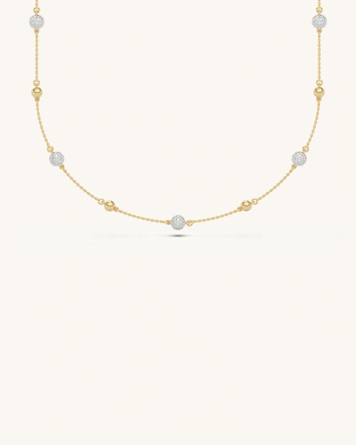 Floral Charm Necklace