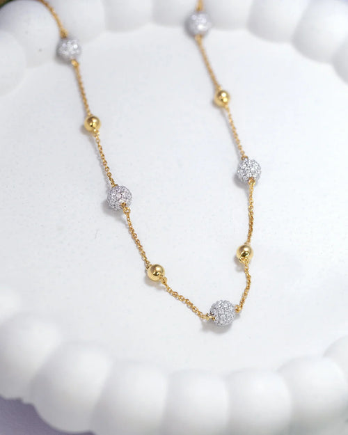 Floral Charm Necklace