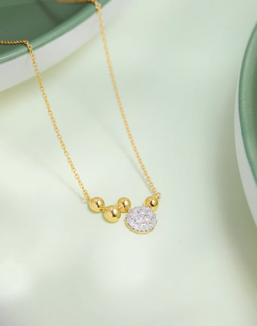 Modern Bead Necklace
